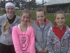 Girls Grade 8.Jessie Rogers, Taylor Sobczyk, Michaela McDonald and Claudia Gunjaca (From left to the right).