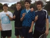 Boys Grade 12. Michael Visnjovski, Sean Scott, Daniel Gibson and Nicholas Powers(From left to the right).